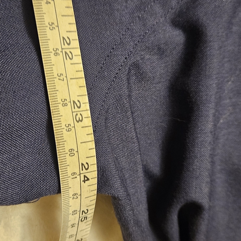 Navy Blue Military Field Shirt with Insignia - Picture 4 of 5